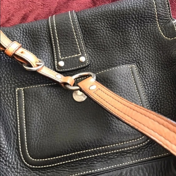 🥰 leather coach bag 🥰 - Picture 1 of 8